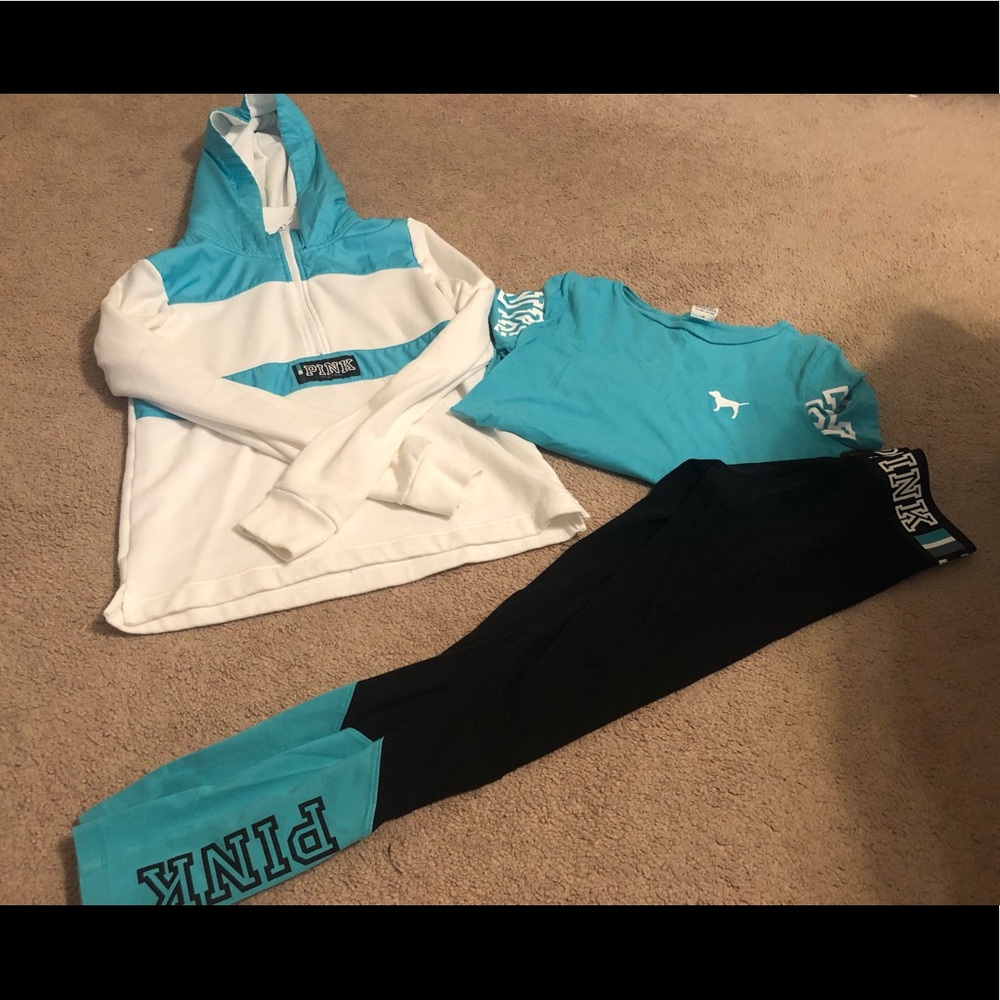 XS PINK yoga set